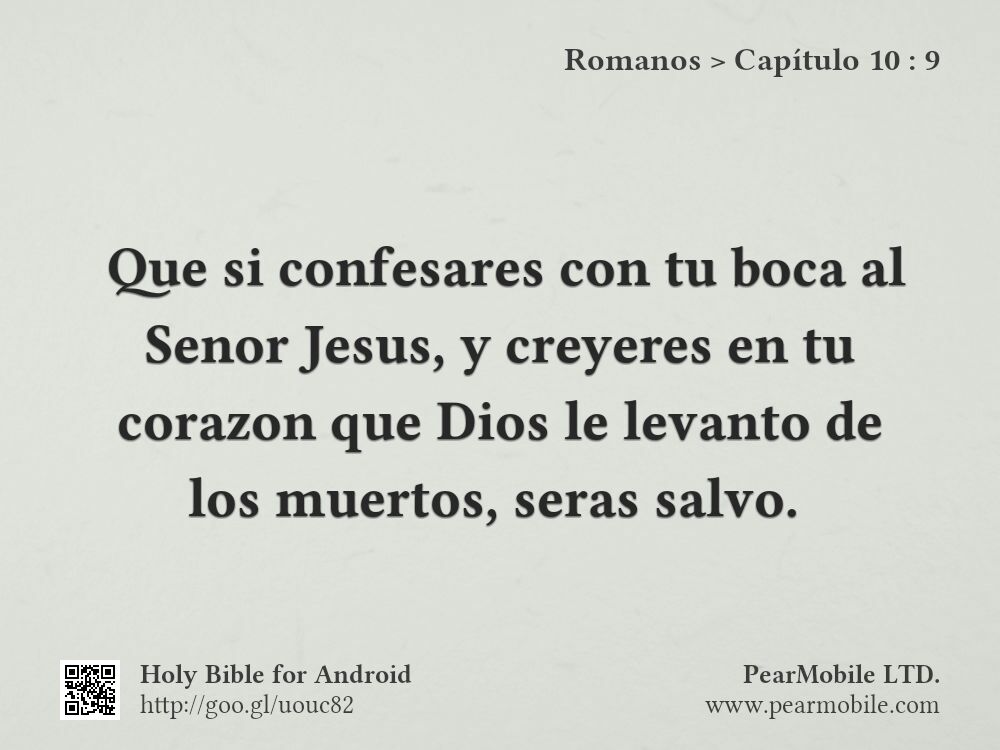 Romanos, Capítulo 10:9